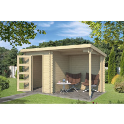 Outdoor Life Products | Tuinhuis met Overkapping Jelle 370 x 175